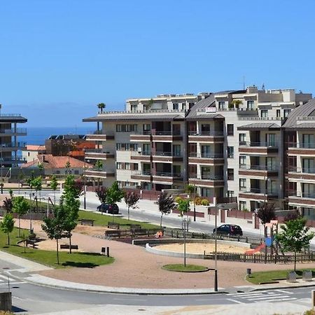 Acogedor Apartamento Con Terraza En Portonovo Bagian luar foto