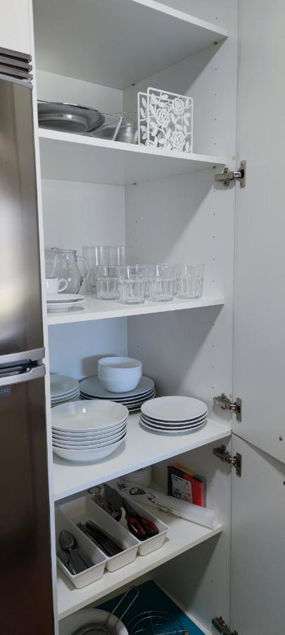 Acogedor Apartamento Con Terraza En Portonovo Bagian luar foto