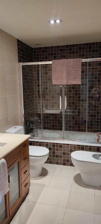 Acogedor Apartamento Con Terraza En Portonovo Bagian luar foto
